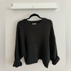 Top shop sweater / color: black / size: 4-6